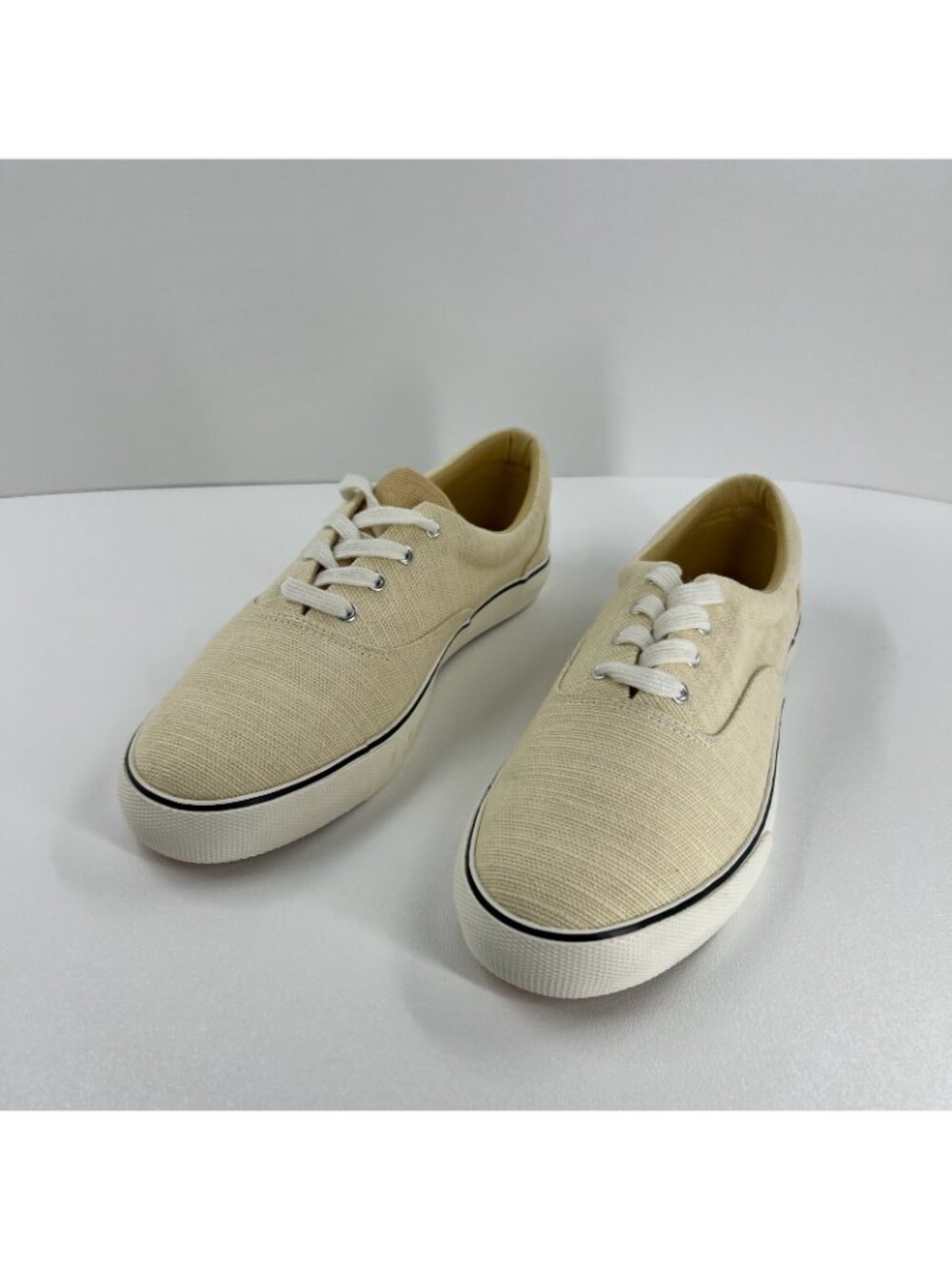 Universal Thread Molly Lace Up Sneaker Womens US 10 Canvas Low Top Tennis Yellow - Picture 3 of 11
